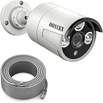 oossxx POE 防犯カメラ 2台 500万画素カメラ 白 未使用 Amazon.co.jp: (AI人体検知・音声録画・ IP67防水防塵) OOSSXX 防犯